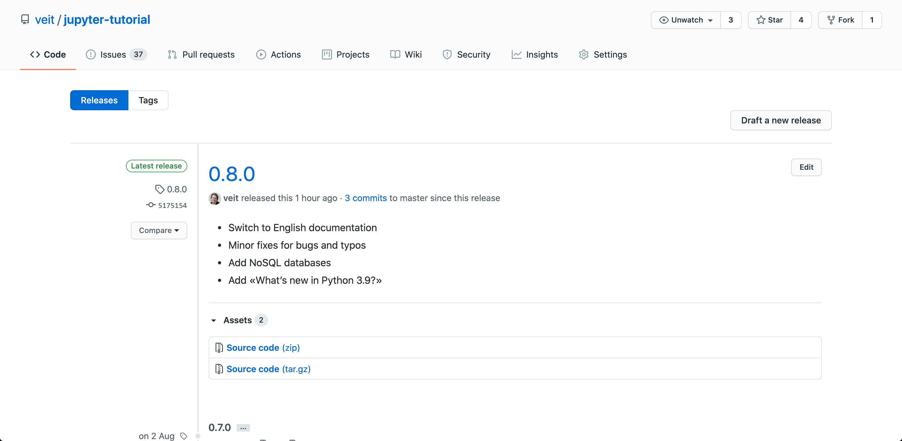 Github Release
